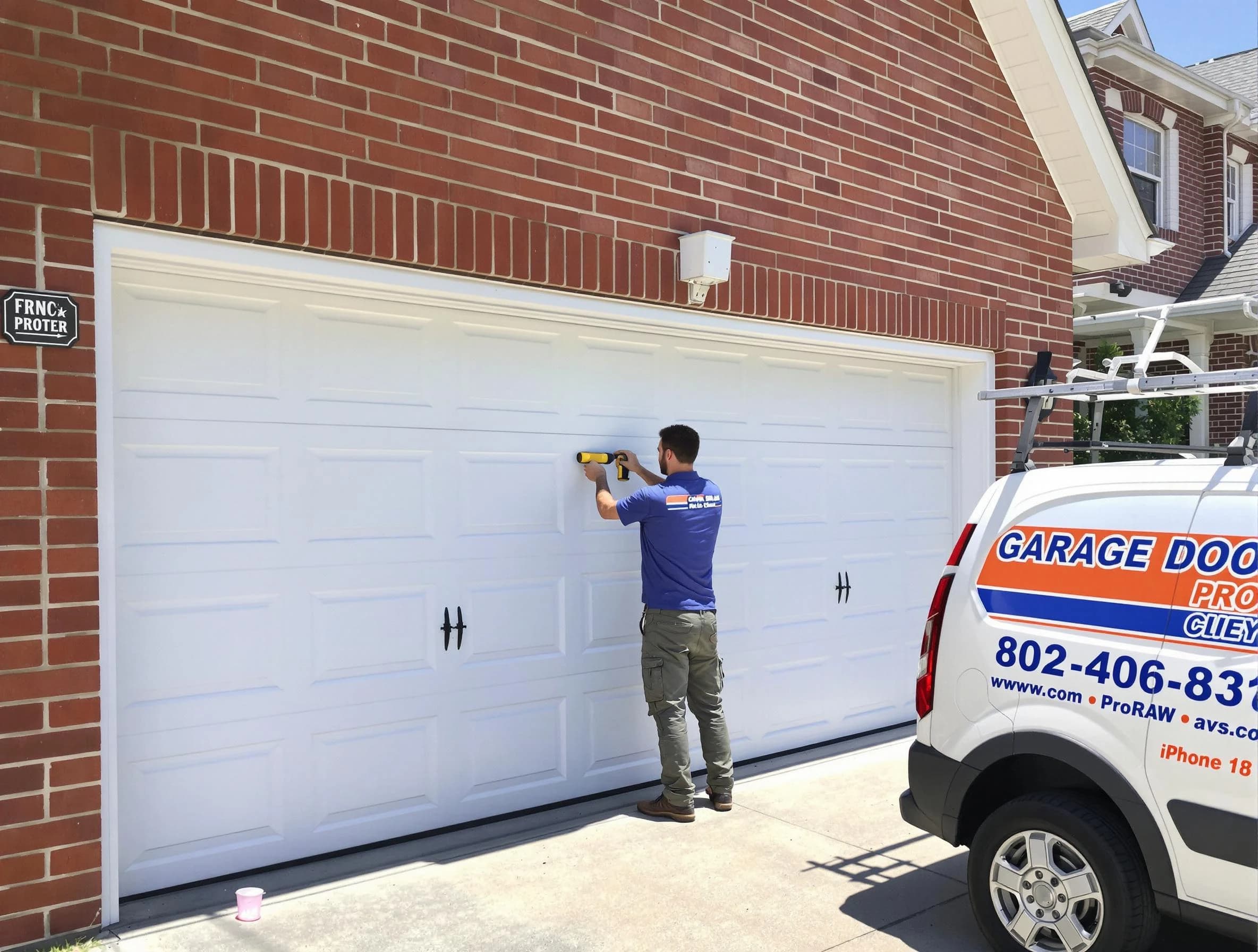 Local garage door repair service by Waltham Garage Door Repair in Waltham