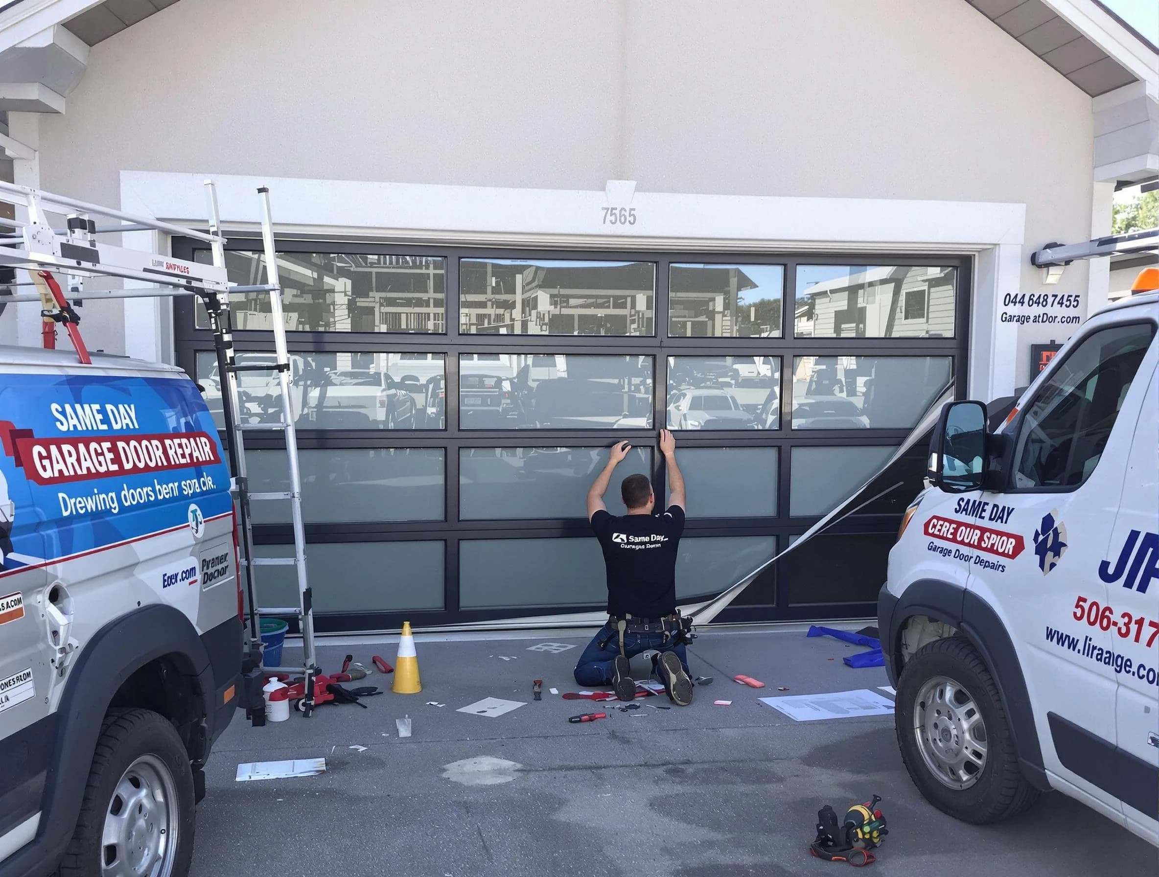 Waltham Garage Door Repair providing same-day garage door repair in Waltham