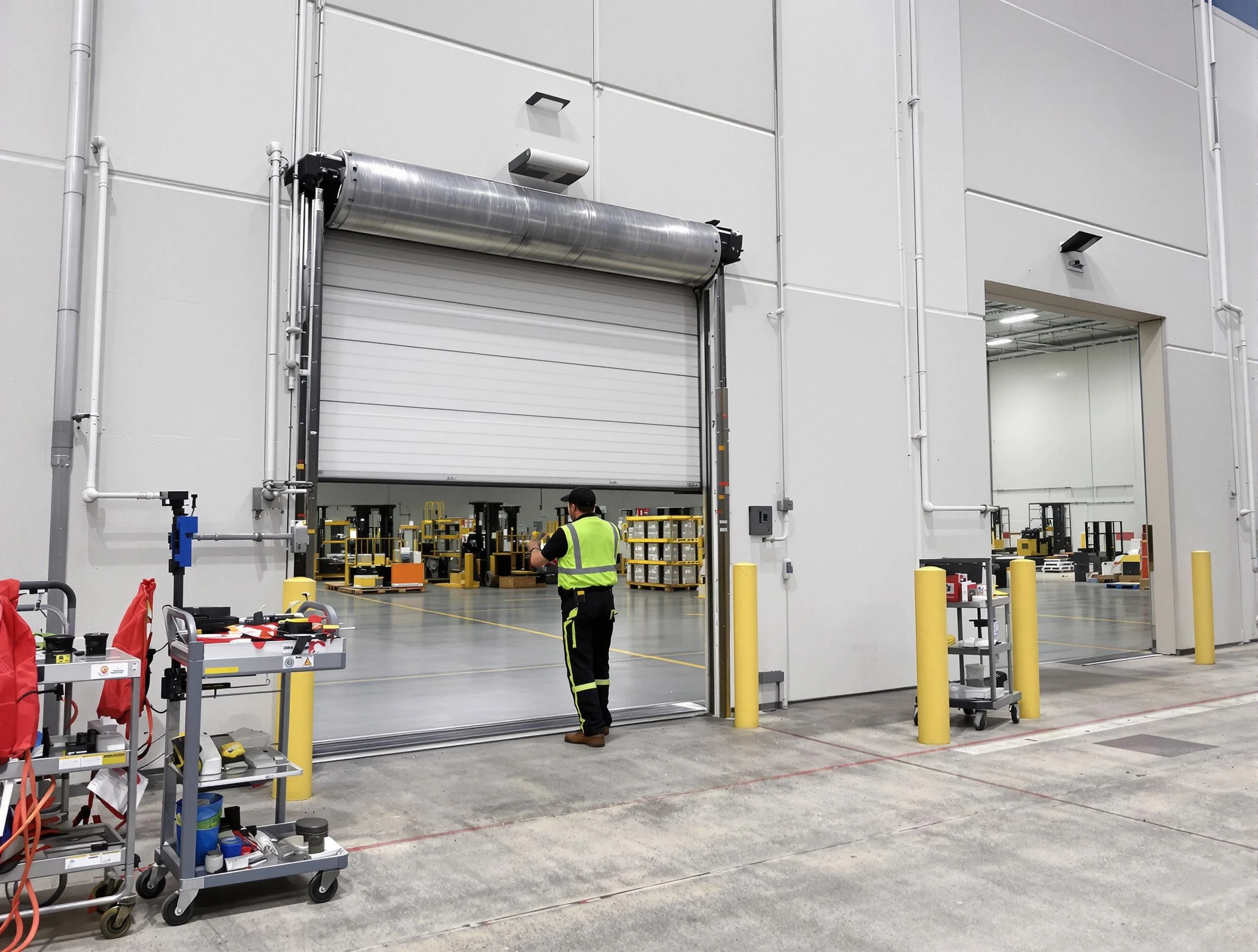 Commercial Garage Door Repair in Waltham