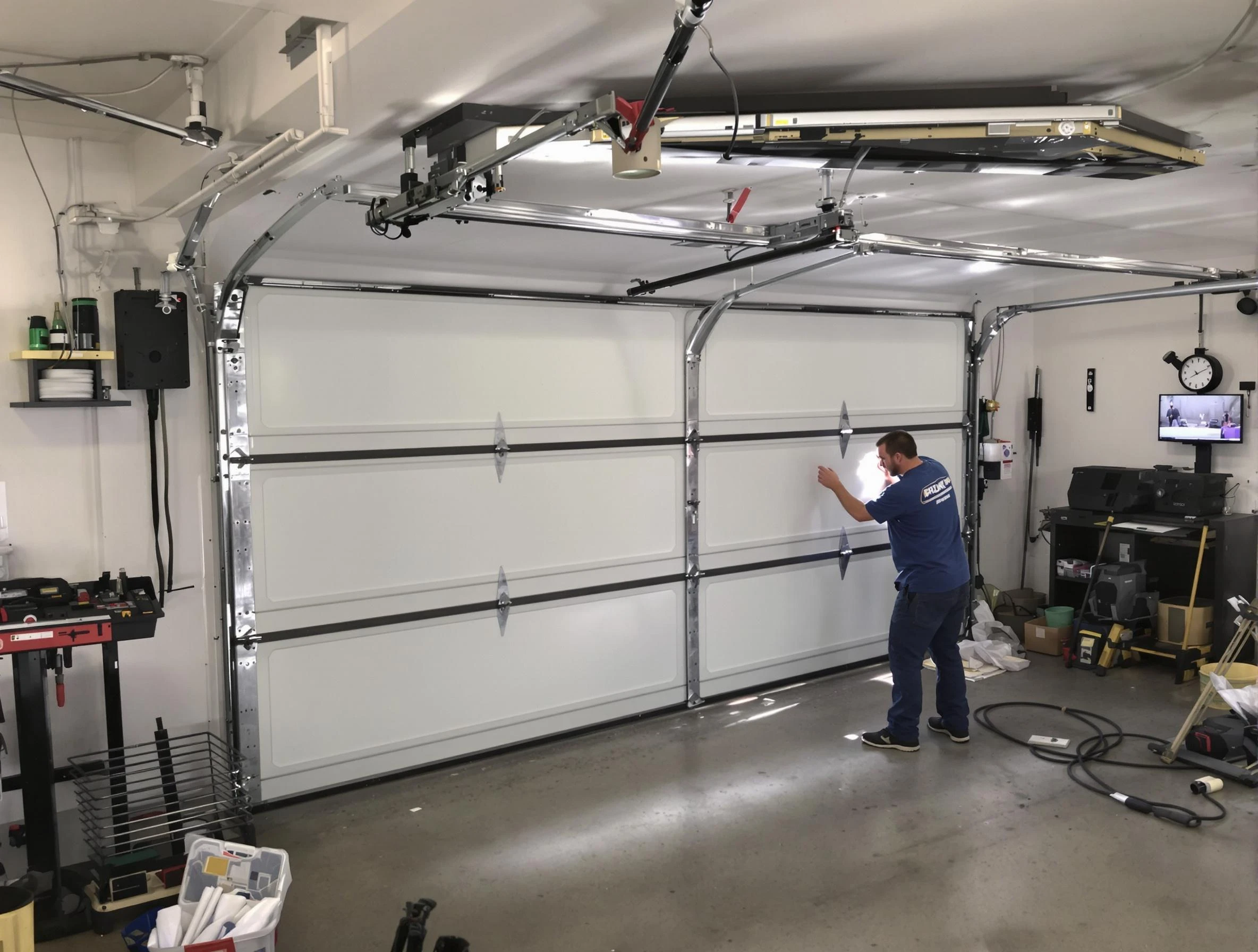 Professional garage door repair service by Waltham Garage Door Repair in Waltham