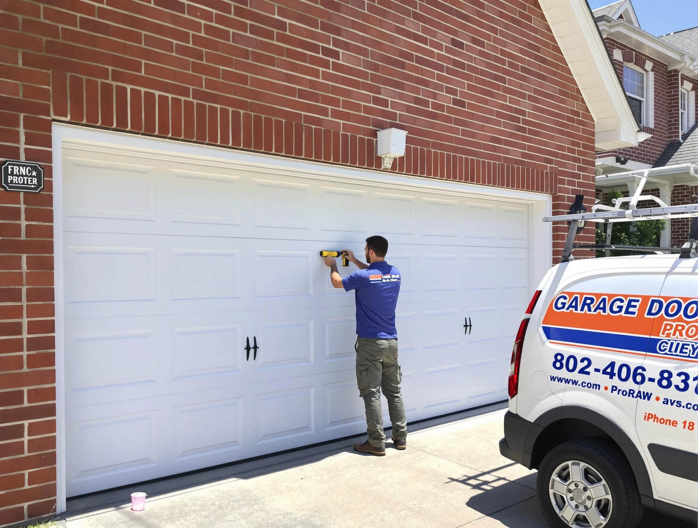 Local garage door repair service by Waltham Garage Door Repair in Waltham